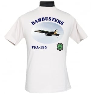 VFA 195 Dambusters 2-Sided Photo T-Shirts