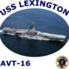 CV 16 USS Lexington Photo Sweatshirt