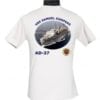 AD 37 USS Samuel Gompers 2-Sided Photo T-Shirt