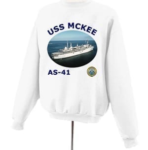 AS 41 USS McKee Photo Sweatshirt