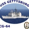 CG 64 USS Gettysburg Photo Sweatshirt
