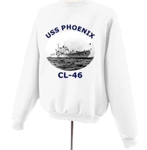 CL 46 USS Phoenix Photo Sweatshirt