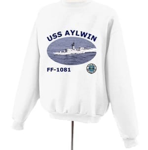 FF 1081 USS Aylwin Photo Sweatshirt