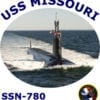 SSN 780 USS Missouri Photo Coffee Mug