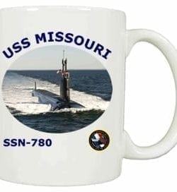 SSN 780 USS Missouri Coffee Mug