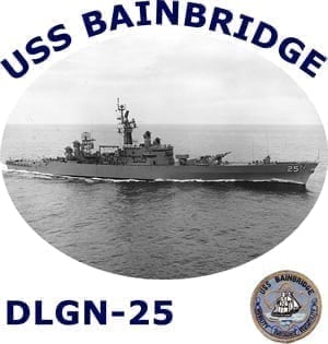 DLGN 25 USS Bainbridge 2-Sided Photo T Shirt