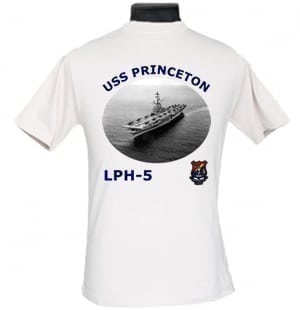 LPH 5 USS Princeton 2-Sided Photo T Shirt