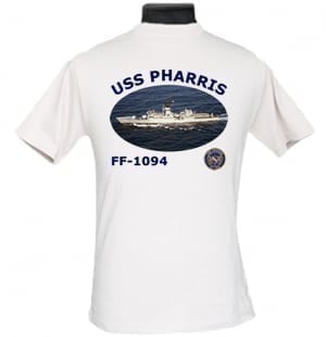 FF 1094 USS Pharris 2-Sided Photo T Shirt