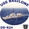 DD 824 USS Basilone 2-Sided Photo T Shirt