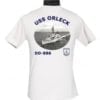 DD 886 USS Orleck 2-Sided Photo T Shirt