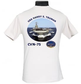 CVN 75 USS Harry S Truman Navy Mom Photo T-Shirt