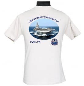 CVN 73 USS George Washington Navy Mom Photo T-Shirt