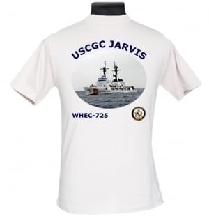 WHEC 725 USCGC Jarvis 2-Sided Photo T Shirt