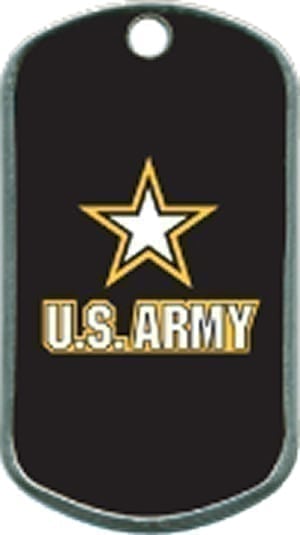 US Army Custom Military Dogtag