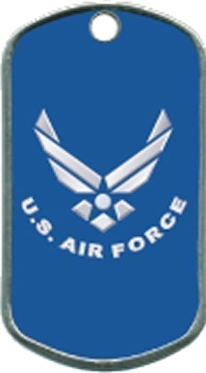 US Air Force Custom Military Dogtag