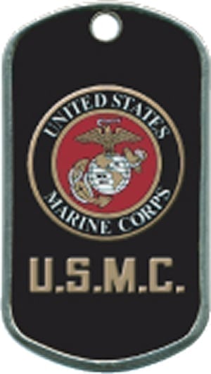 US Marine Corps Custom Military Dogtag