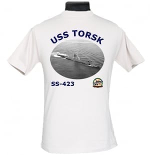 SS 423 USS Torsk 2-Sided Photo T-Shirts