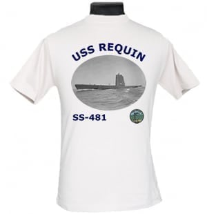 SS 481 USS Requin 2-Sided Photo T-Shirts