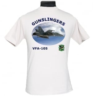 VFA 105 Gunslingers 2-Sided Photo T-Shirt