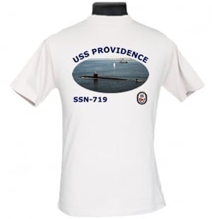 SSN 719 USS Providence 2-Sided Photo T-Shirt