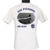 SS 524 USS Pickerel 2-Sided Photo T-Shirt