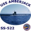 SS 522 USS Amberjack 2-Sided Photo T-Shirt
