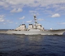 DDG 55 USS Stout Framed Picture 1
