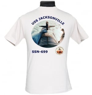SSN 699 USS Jacksonville Navy Mom Photo T-Shirt