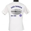 SS 488 USS Sarda 2-Sided Photo T-Shirt