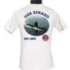 SS 485 USS Sirago 2-Sided Photo T-Shirt