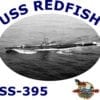 SS 395 USS Redfish 2-Sided Photo T-Shirt