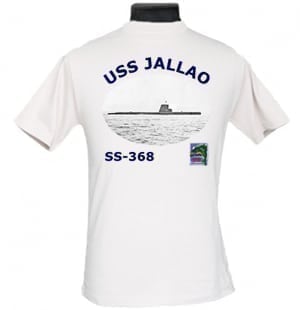 SS 368 USS Jallao 2-Sided Photo T-Shirt