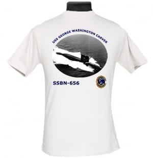 SSBN 656 George Washington Carver 2-Sided Photo T Shirt