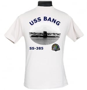 SS 385 USS Bang 2-Sided Photo T-Shirt