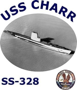 SS 328 USS Charr 2-Sided Photo T-Shirt