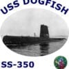 SS 350 USS Dogfish 2-Sided Photo T-Shirt