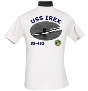 SS 482 USS Irex 2-Sided Photo T-Shirt