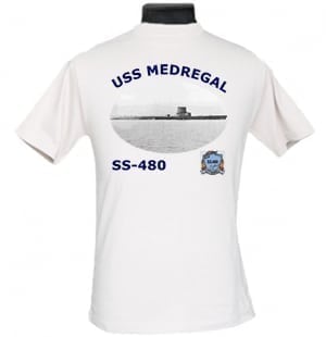 SS 480 USS Medregal 2-Sided Photo T-Shirt