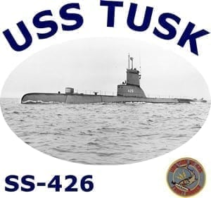 SS 426 USS Tusk 2-Sided Photo T-Shirt