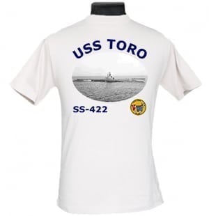 SS 422 USS Toro 2-Sided Photo T-Shirt