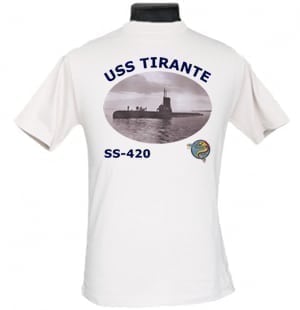 SS 420 USS Tirante 2-Sided Photo T-Shirt