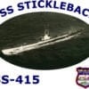 SS 415 USS Stickleback 2-Sided Photo T-Shirt