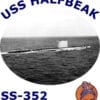 SS 352 USS Halfbeak 2-Sided Photo T-Shirt
