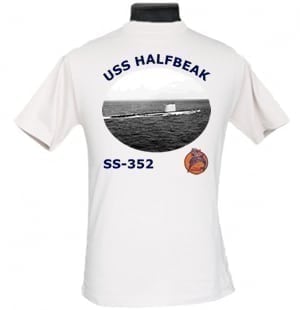 SS 352 USS Halfbeak 2-Sided Photo T-Shirt
