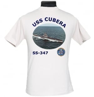 SS 347 USS Cubera 2-Sided Photo T-Shirt