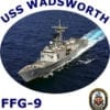 FFG 9 USS Wadsworth 2-Sided Photo T Shirt