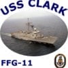 FFG 11 USS Clark 2-Sided Photo T Shirt