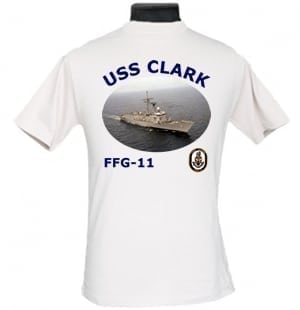 FFG 11 USS Clark 2-Sided Photo T Shirt