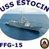 FFG 15 USS Estocin 2-Sided Photo T Shirt