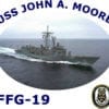 FFG 19 USS John A. Moore 2-Sided Photo T Shirt
